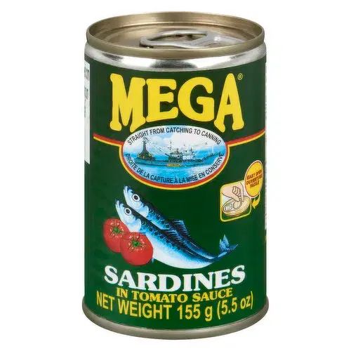 Mega Mackerel In Tomato Sauce 5.5g