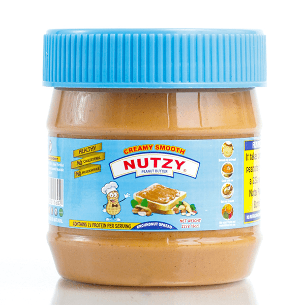 NUTZY PEANUT BUTTER CREAMY SMOOTH 227G