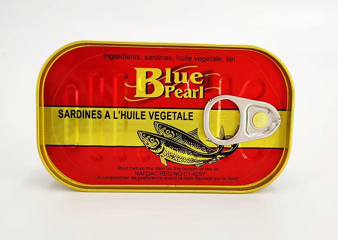 Blue Pearl Sardines in Vegetable Oil 125g