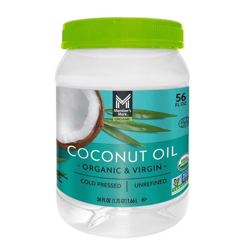 Member's Mark Organic Virgin Coconut Oil.