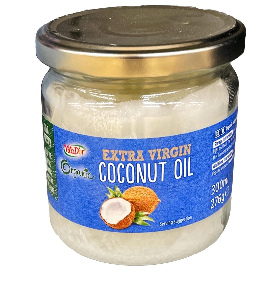 Vitador Organic EXTRA VIRGIN Coconut Oil 300ml