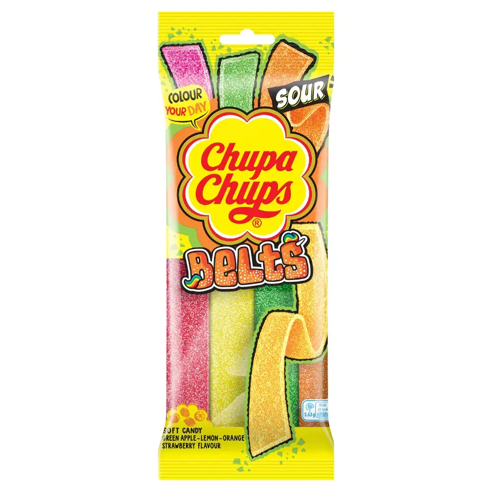 Chupa Chups Mixed Fruit Belts