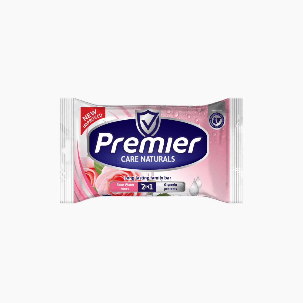 Premier Care Naturals Rose Water & Glycerin 2-in-1 175g