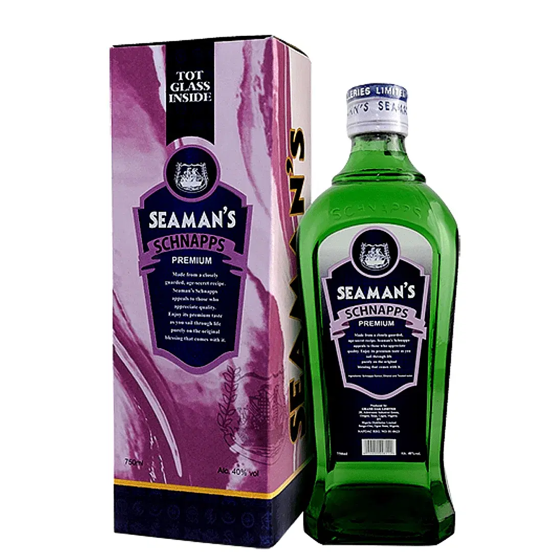 Seaman’s Schnapps Premium with glass 750ml