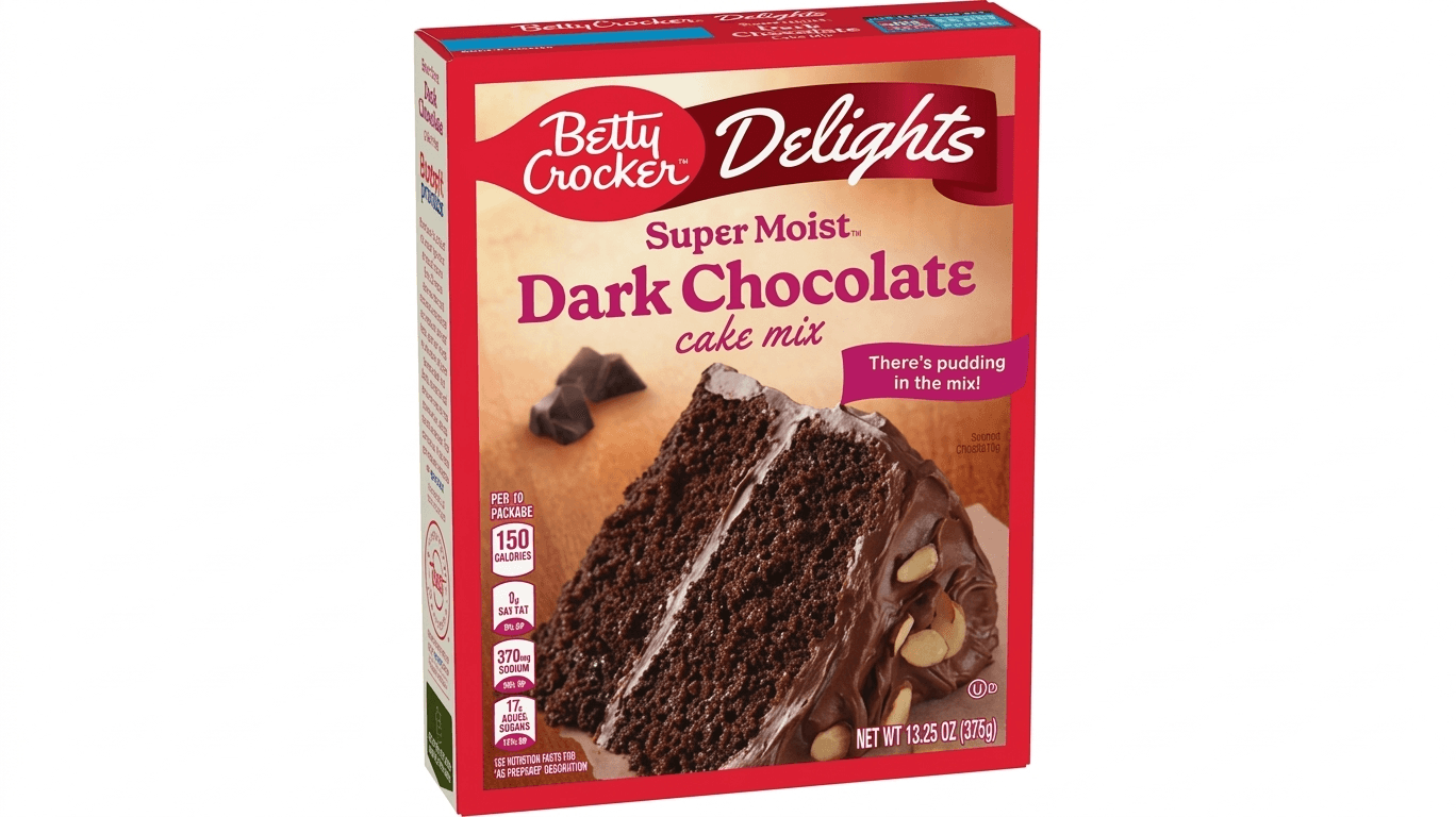 BETTY CROCKER SUPER MOIST DARK CHOCOLATE