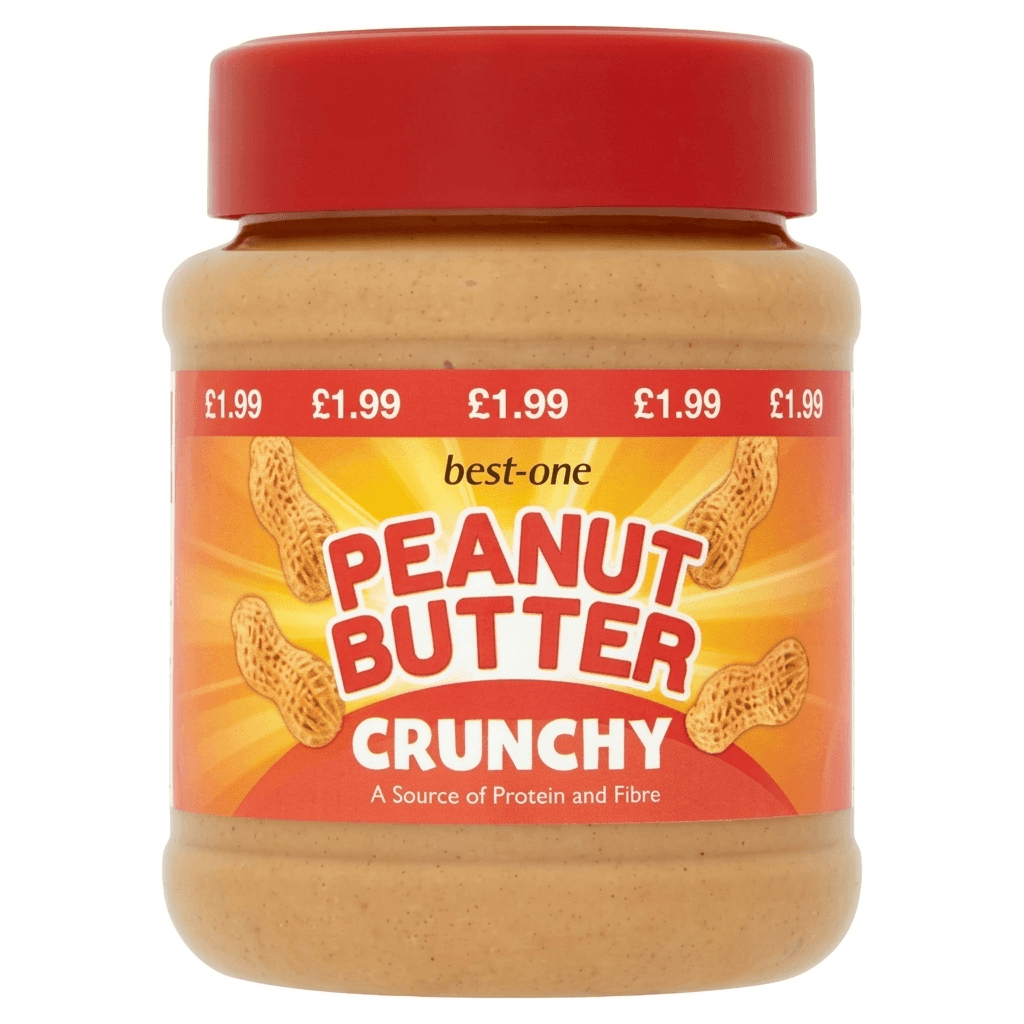 BEST ONE SPREAD PEANUT BUTTER 340G