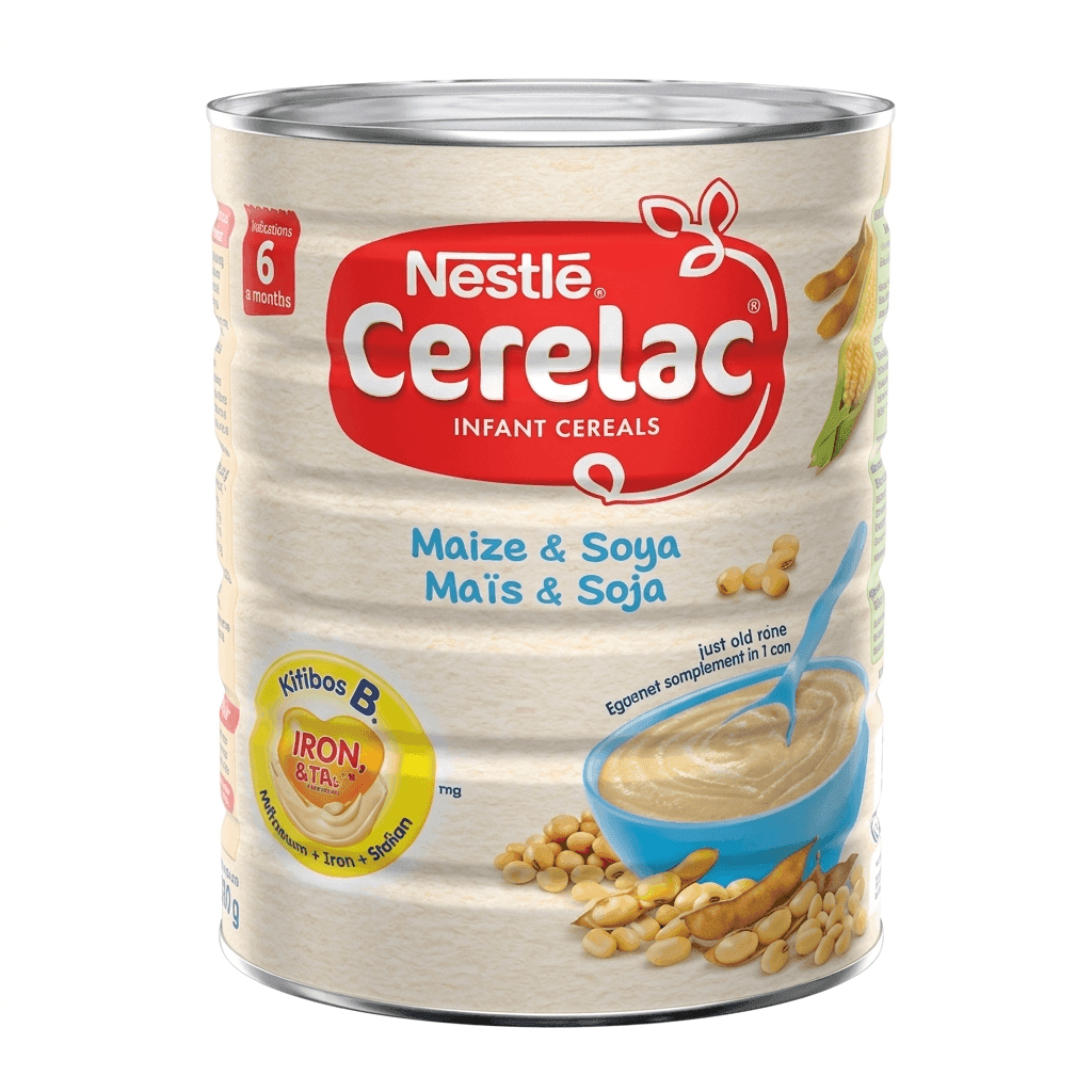 NESTLE CERELAC INFANT CEREALS MAIZE AND SOYA 350G POUCH