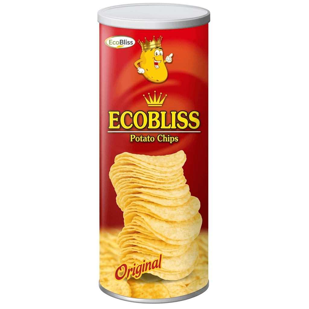 ECOBLISS POTATO CHIPS ORIGINAL 160G