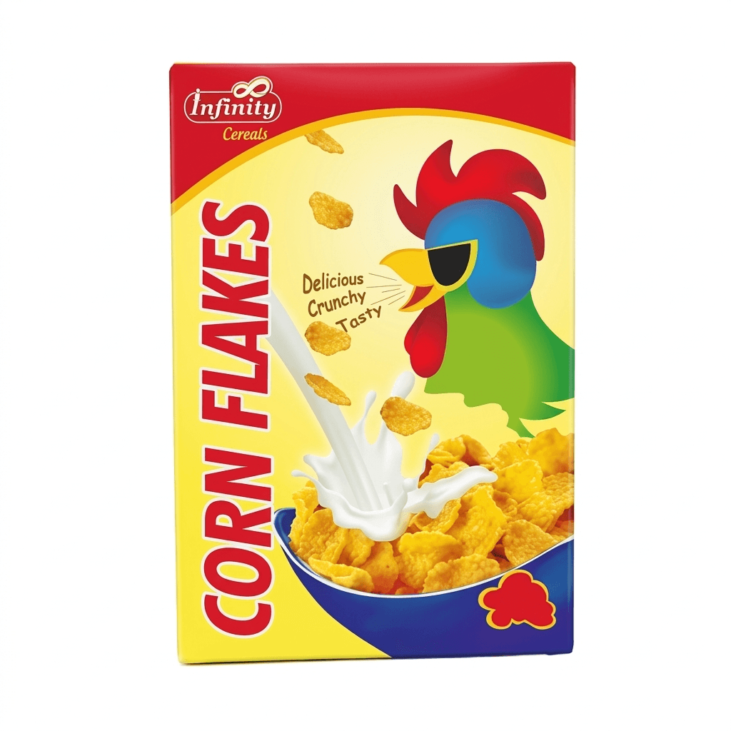 INFINITY CORNFLAKES POUCH 500G