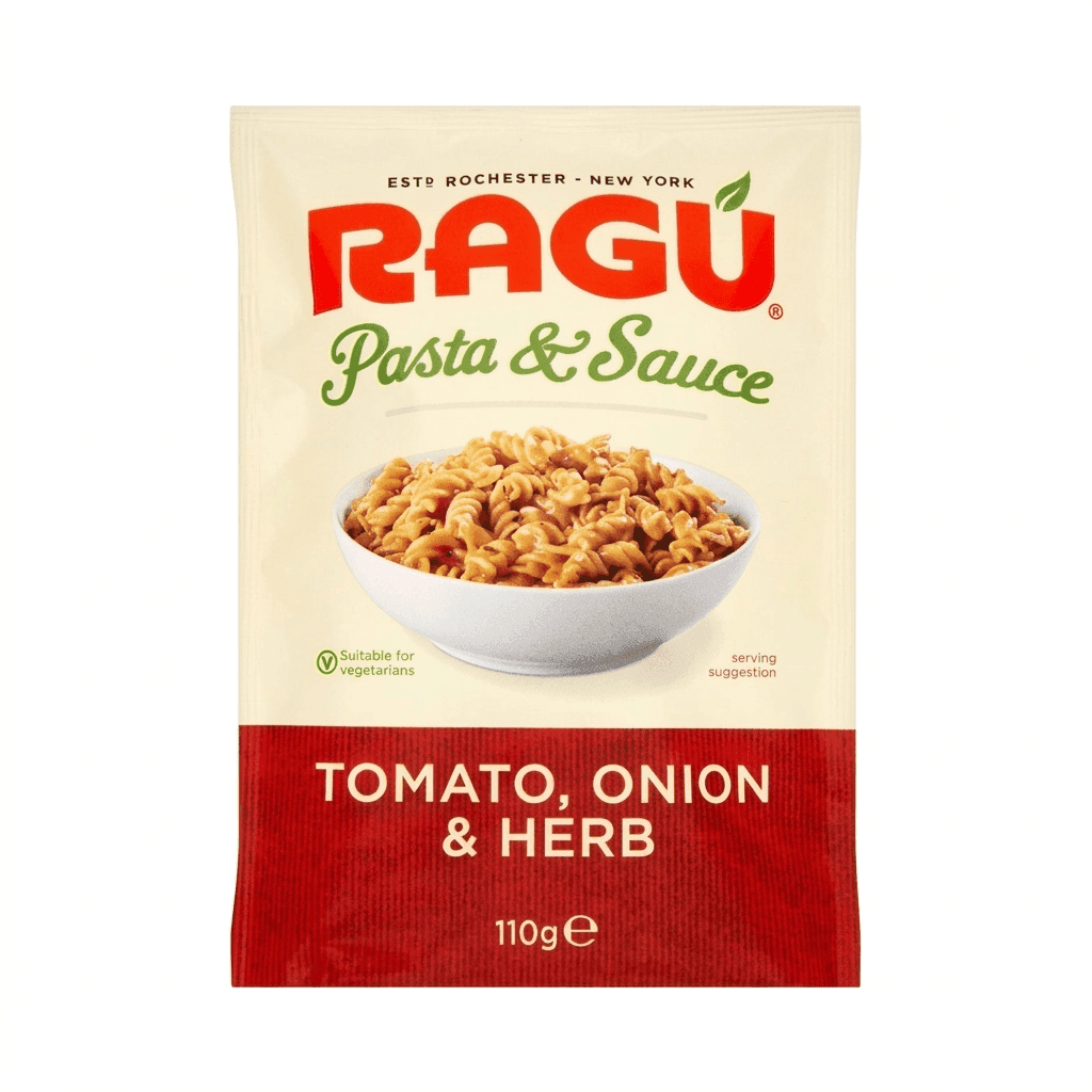 Ragu Pasta & Sauce Tom Onion Herb 110g