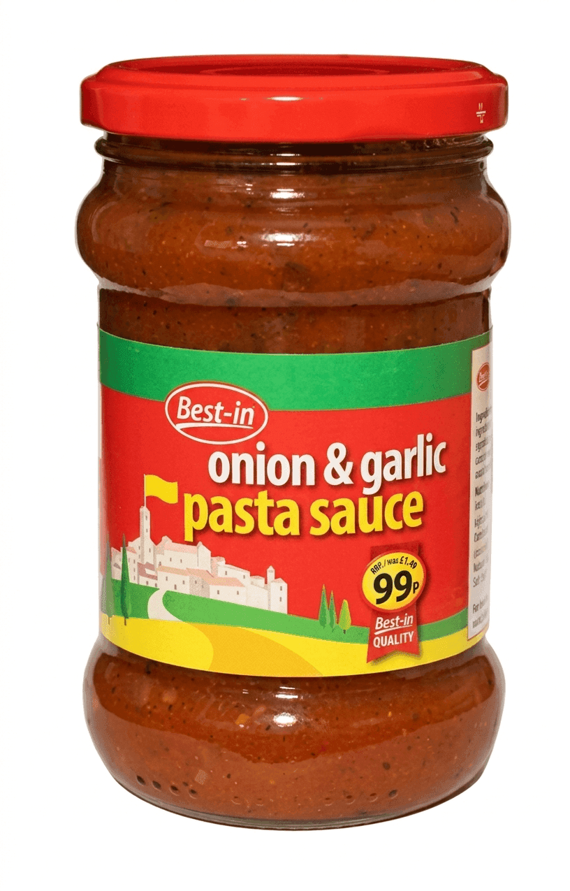 Best One Pasta Sauce Onion & Garlic 420g