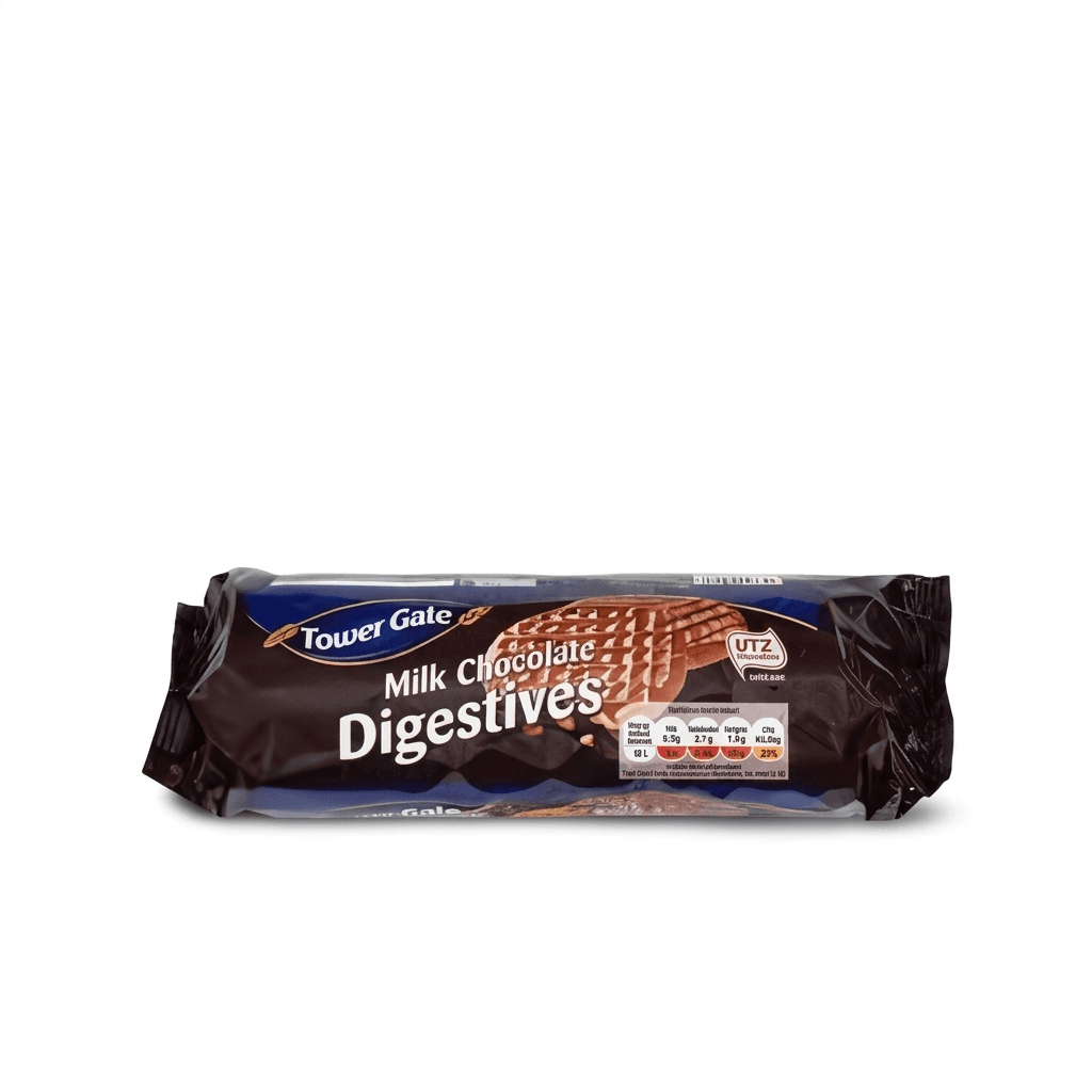 Tower Gate Milk Chocolate Digestives Biscuits 300g