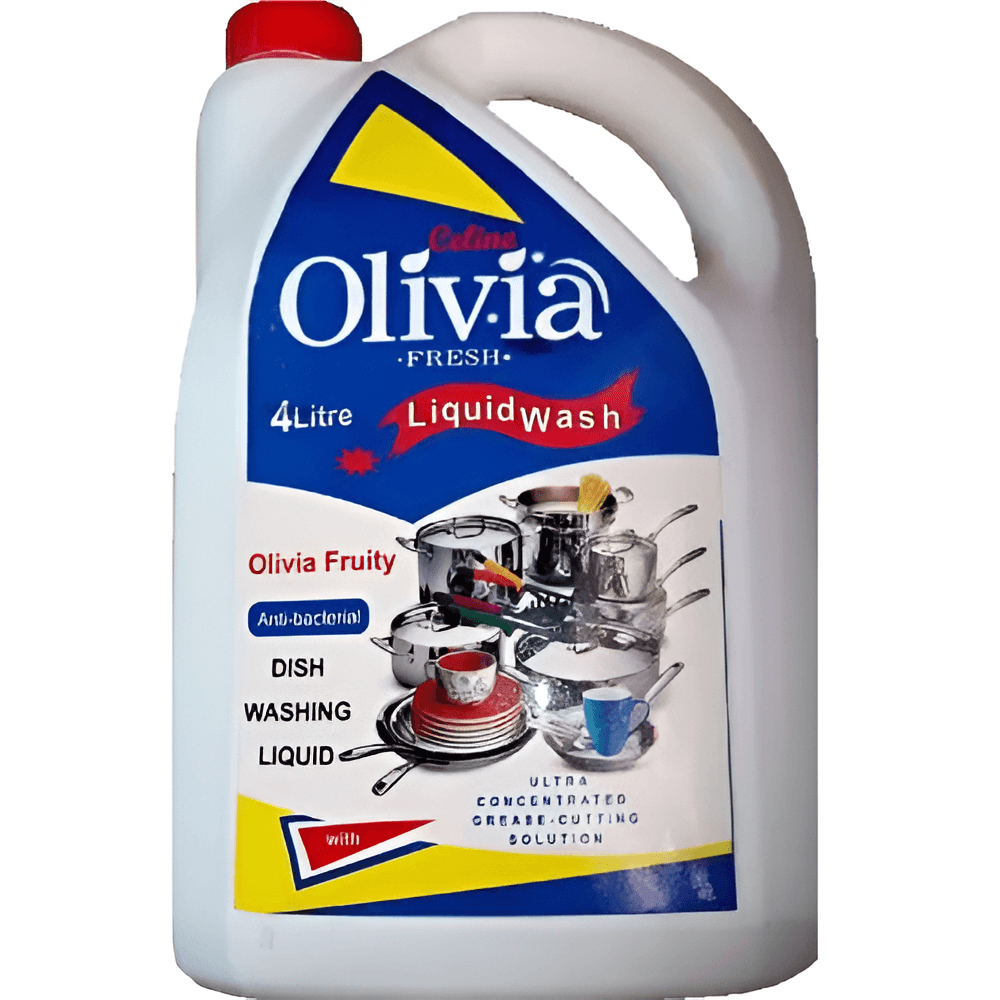 Olivia Anti Bacteria Dish Washing Liquid 4ltrs