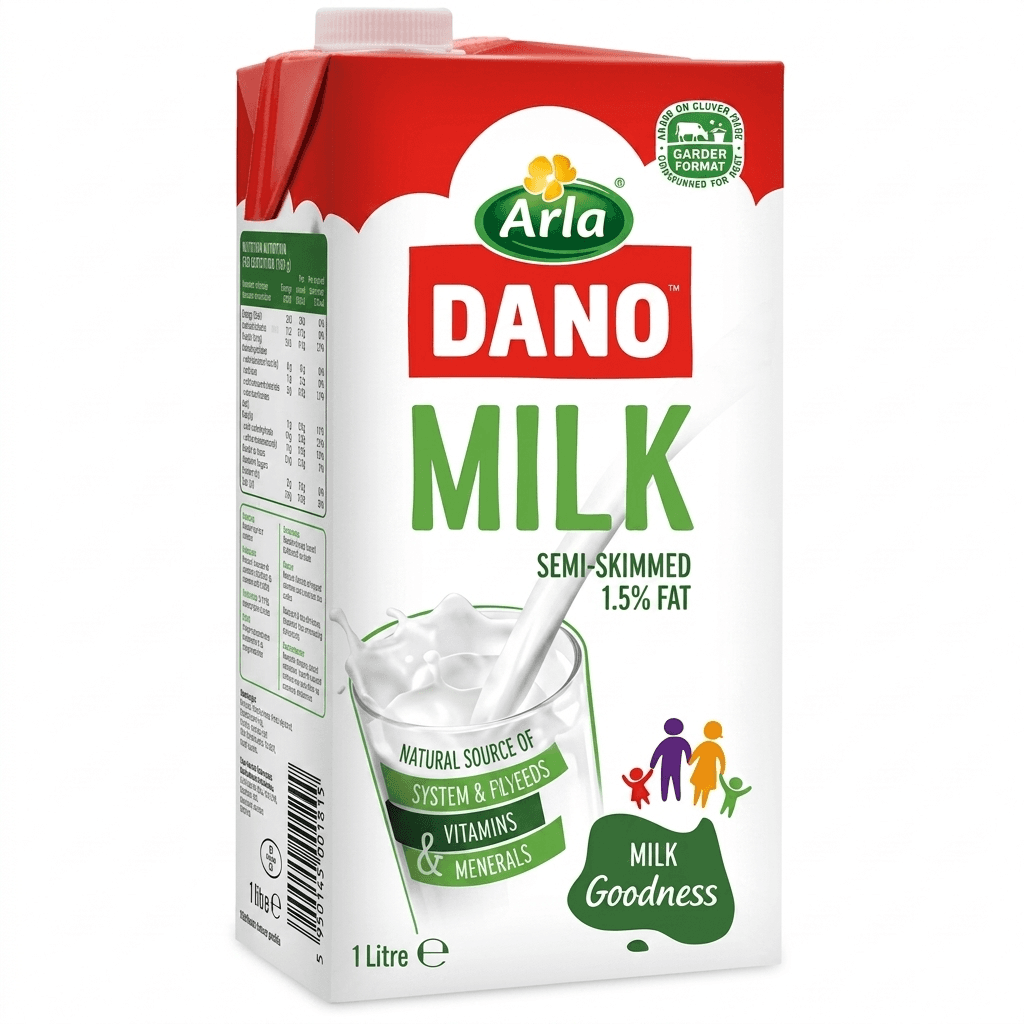 Dano Uht Skimmed Milk 1ltr
