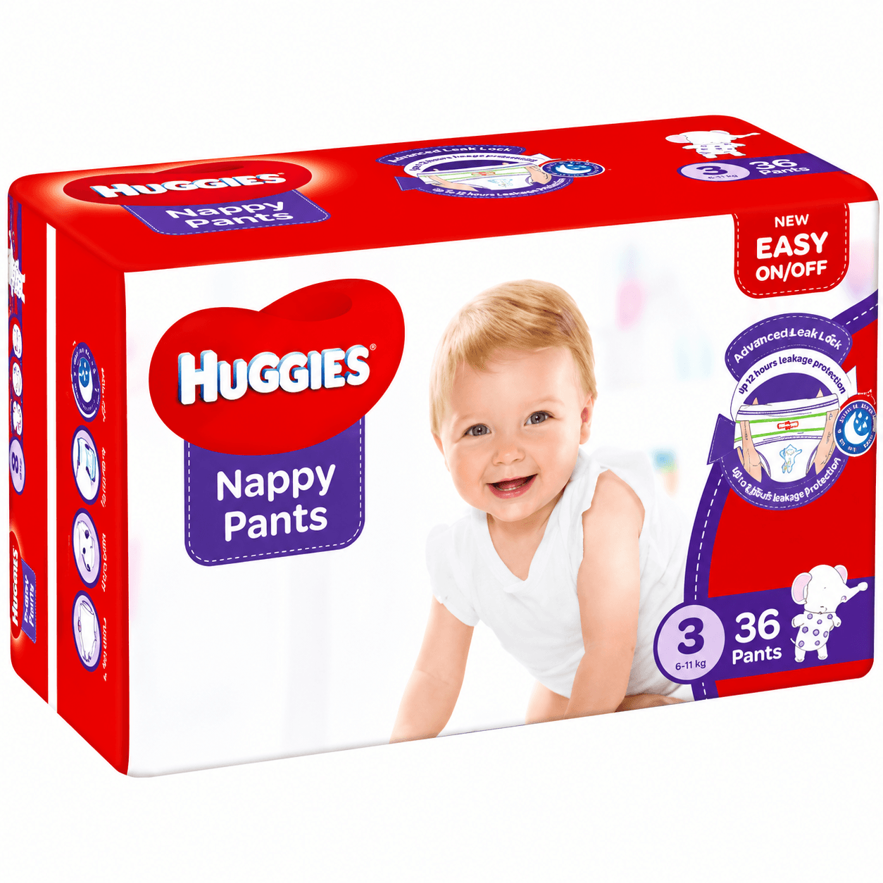 Huggies Nappy Pants Size 3 Bulk