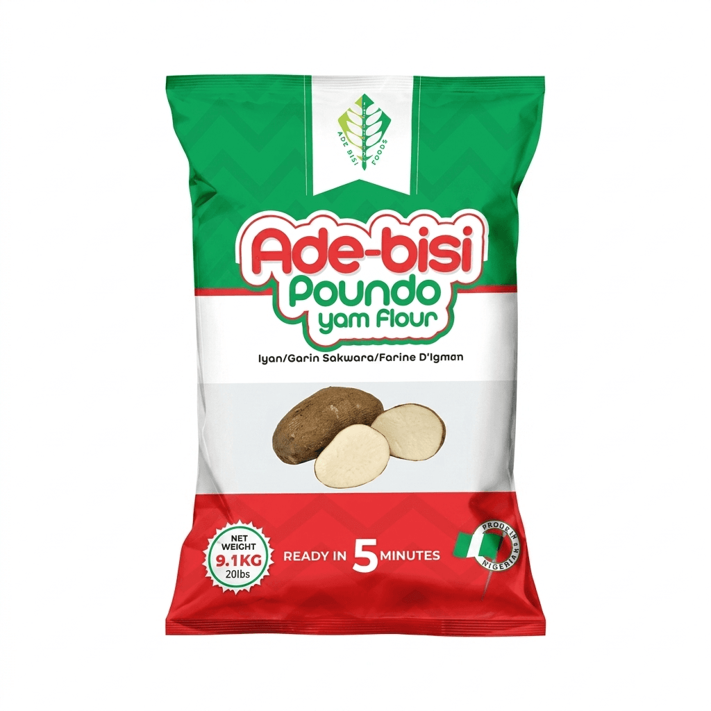 Adebisi Poundo Yam Flour 9.1kg