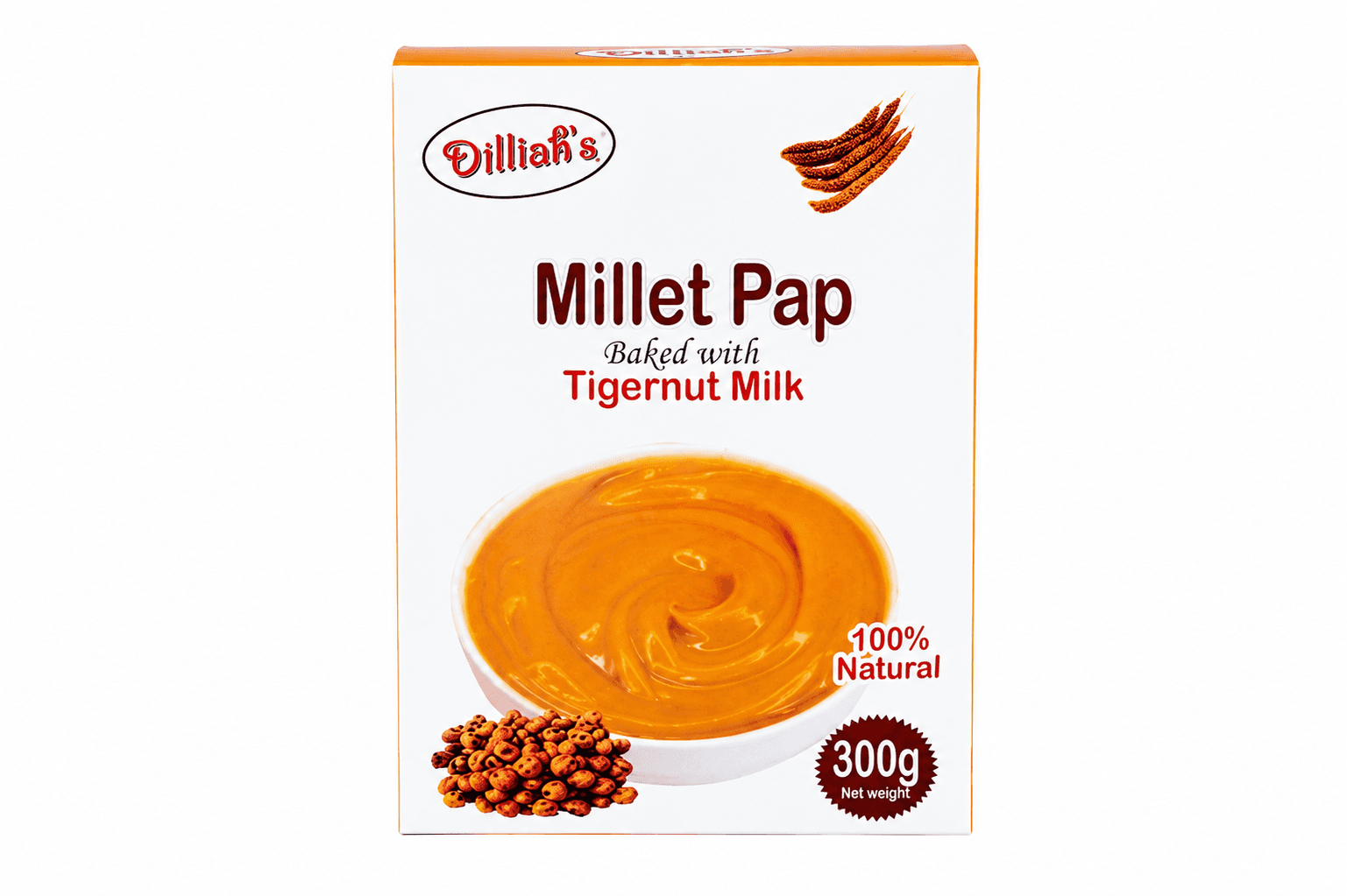DILLISH'S MILLET PAP WITH TIGERNUT 300G