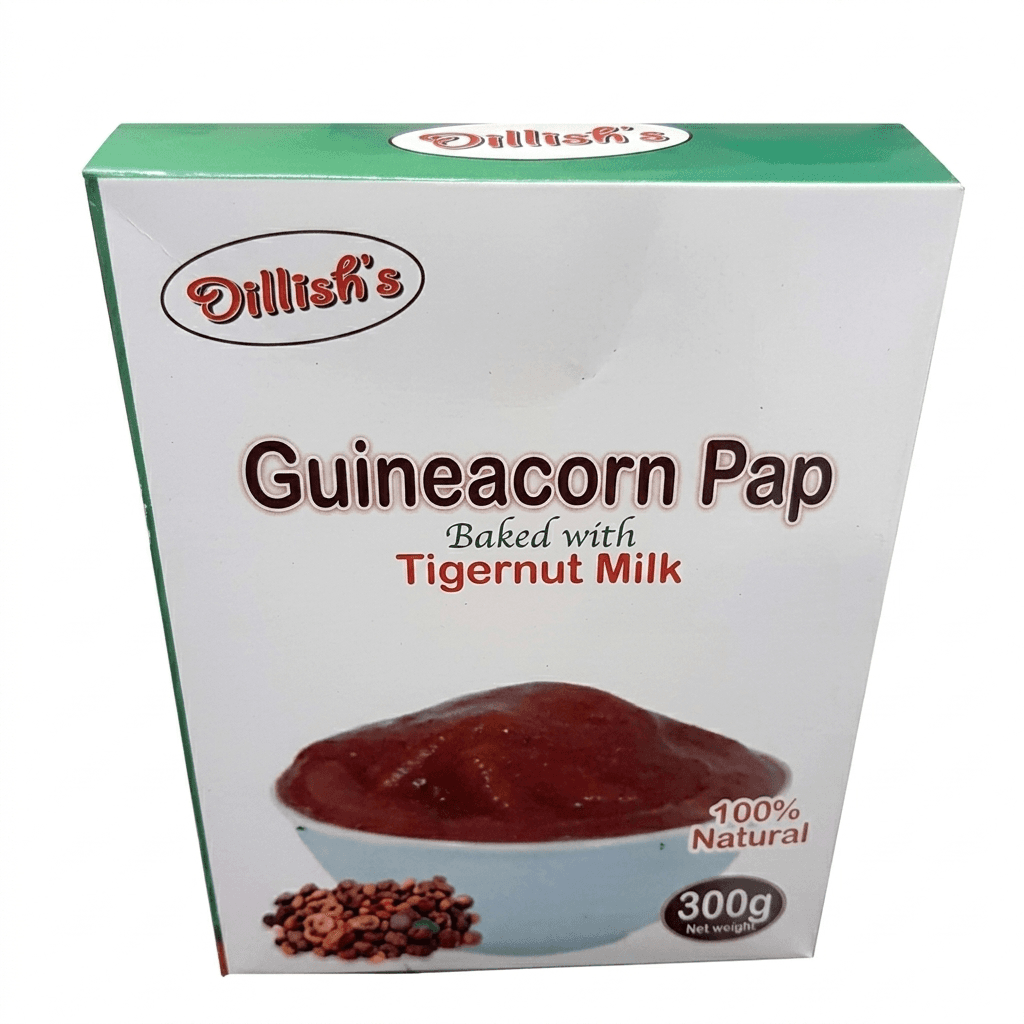 DILLISH'S GUINEA CORN PAP WITH TIGER NUT 300G