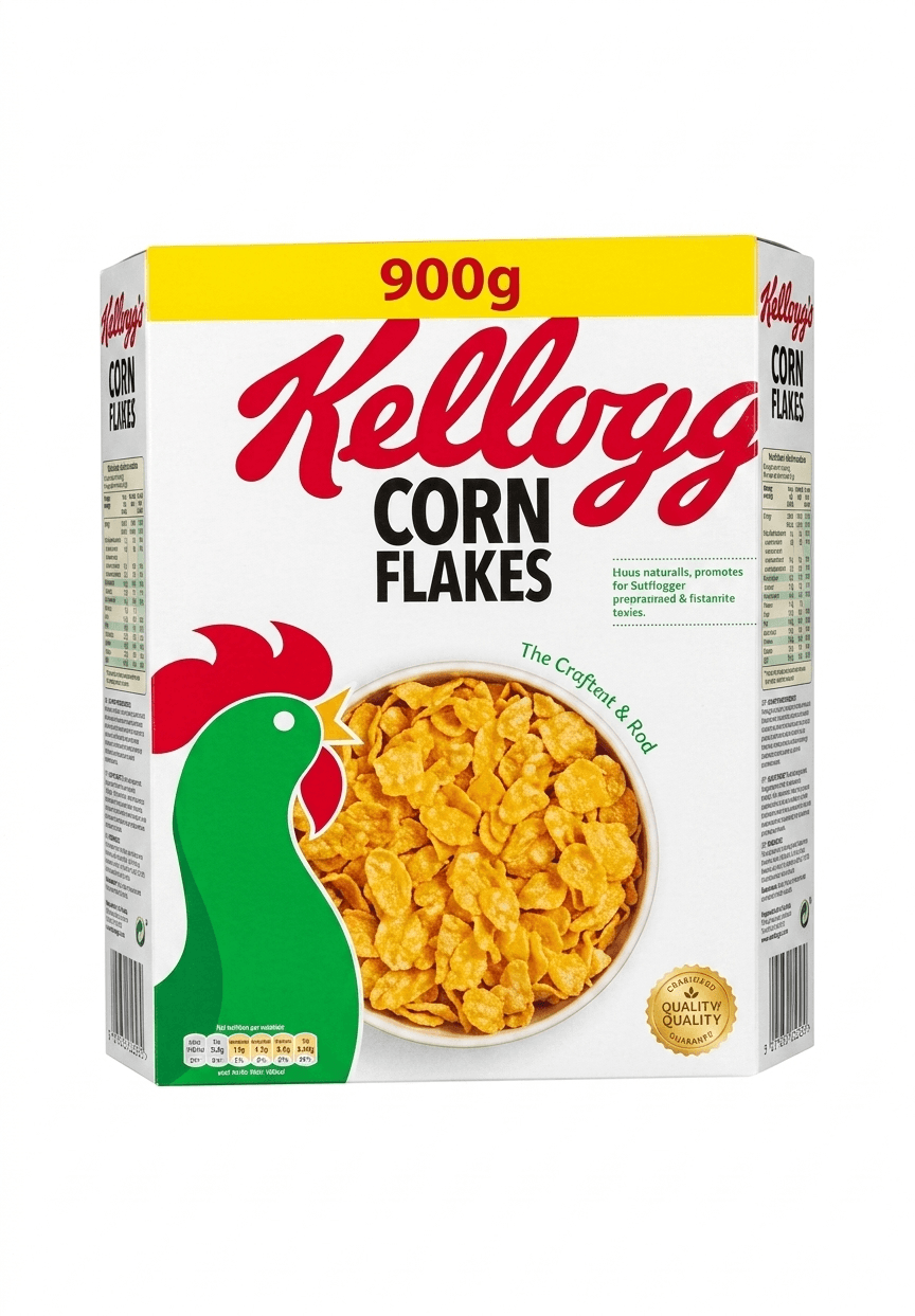 Kelloggs Cornflakes Box 900g