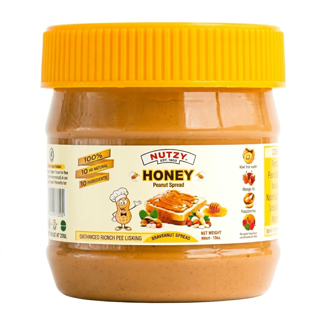 Nutzy Honey Peanut Butter 227g
