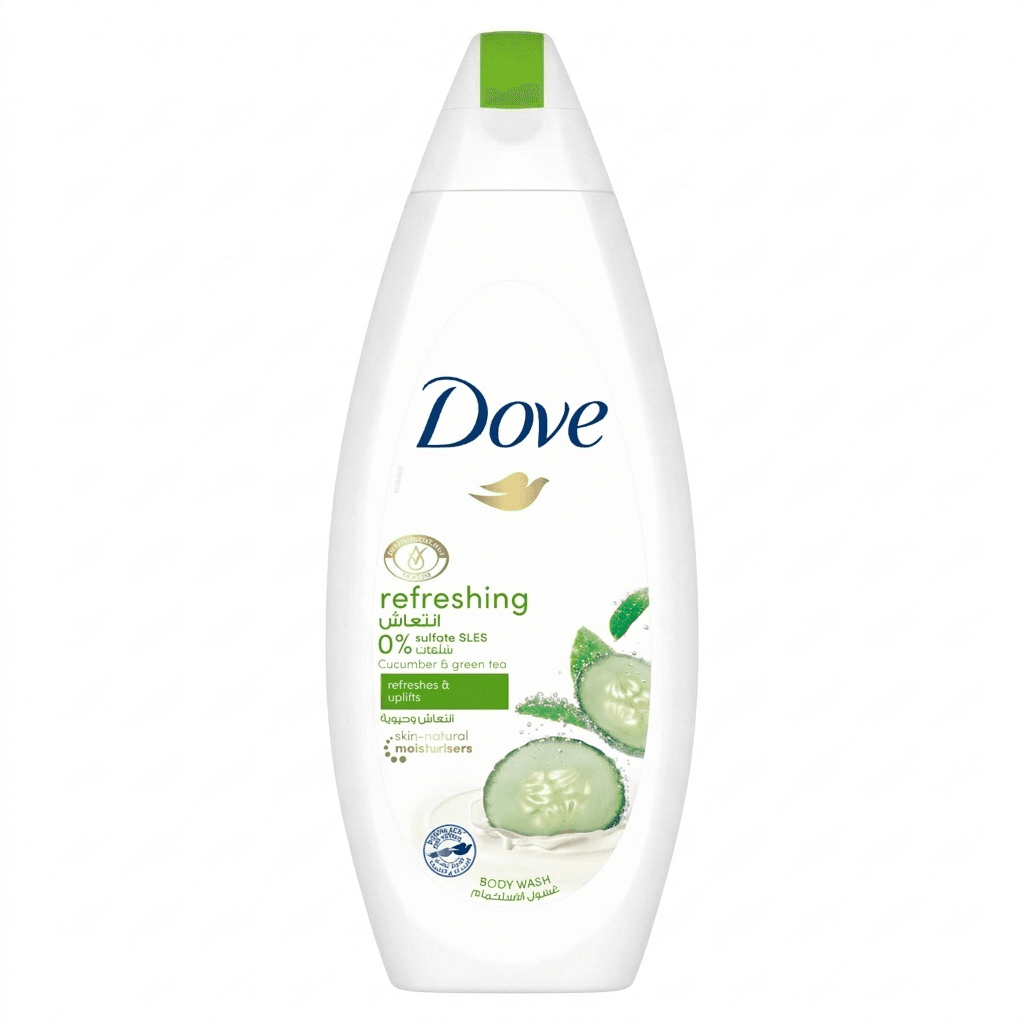 Dove Body Wash Go Fresh W/ Cucumber & Green Tea 24oz
