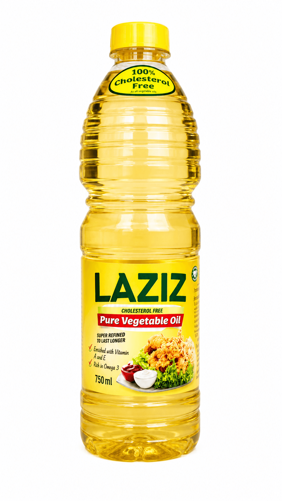 Laziz Vegetable Oil 750ML