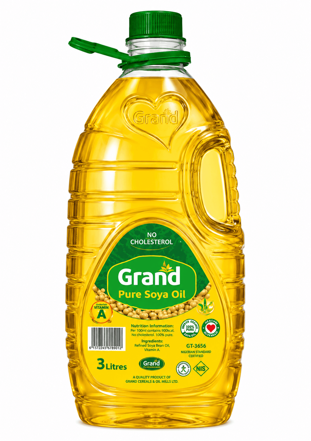 Grand Pure Soya Oil 3L