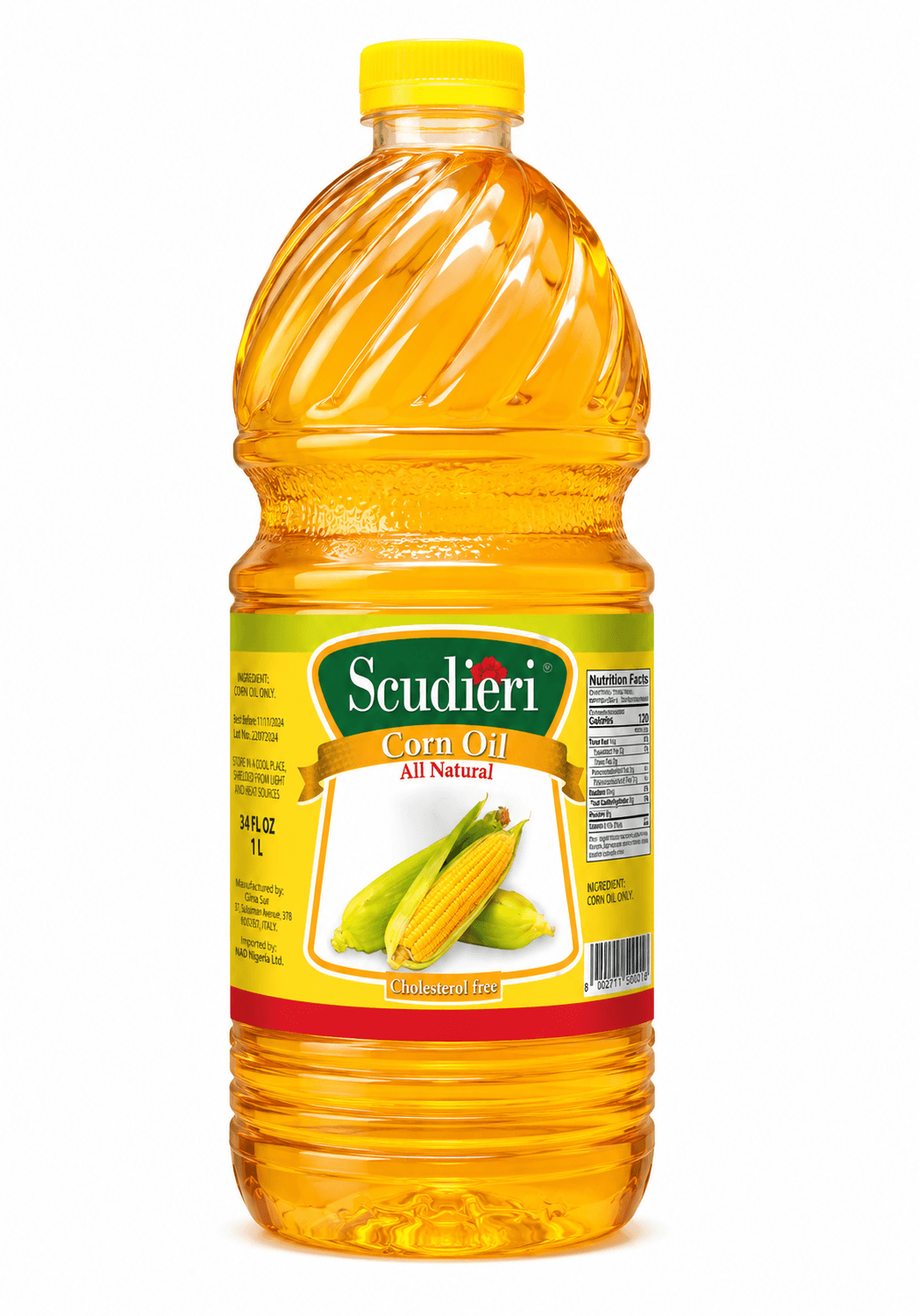 Scundieri Corn Oil All Natural 1L