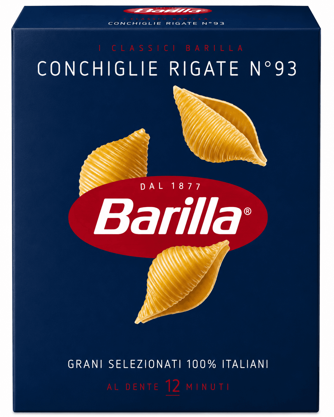 Barilla Conchigle Rigate 500g