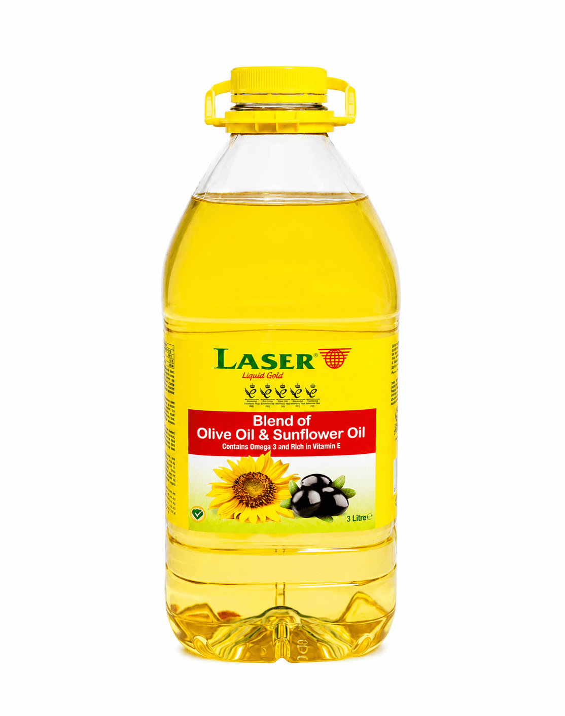Laser Blend Of Olive Oil And Sunflower Oil 3L