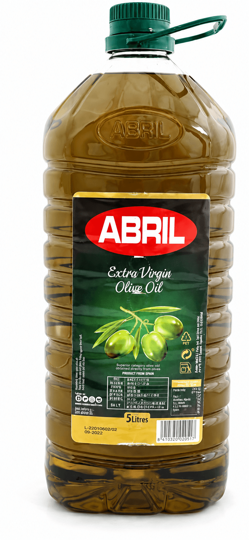 Abril Abriblend Of Sunflower Oil And Olive Oil 5l
