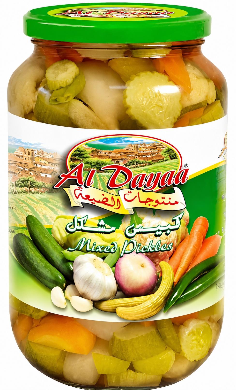 Al Dayaa Mixed Pickle 1000g