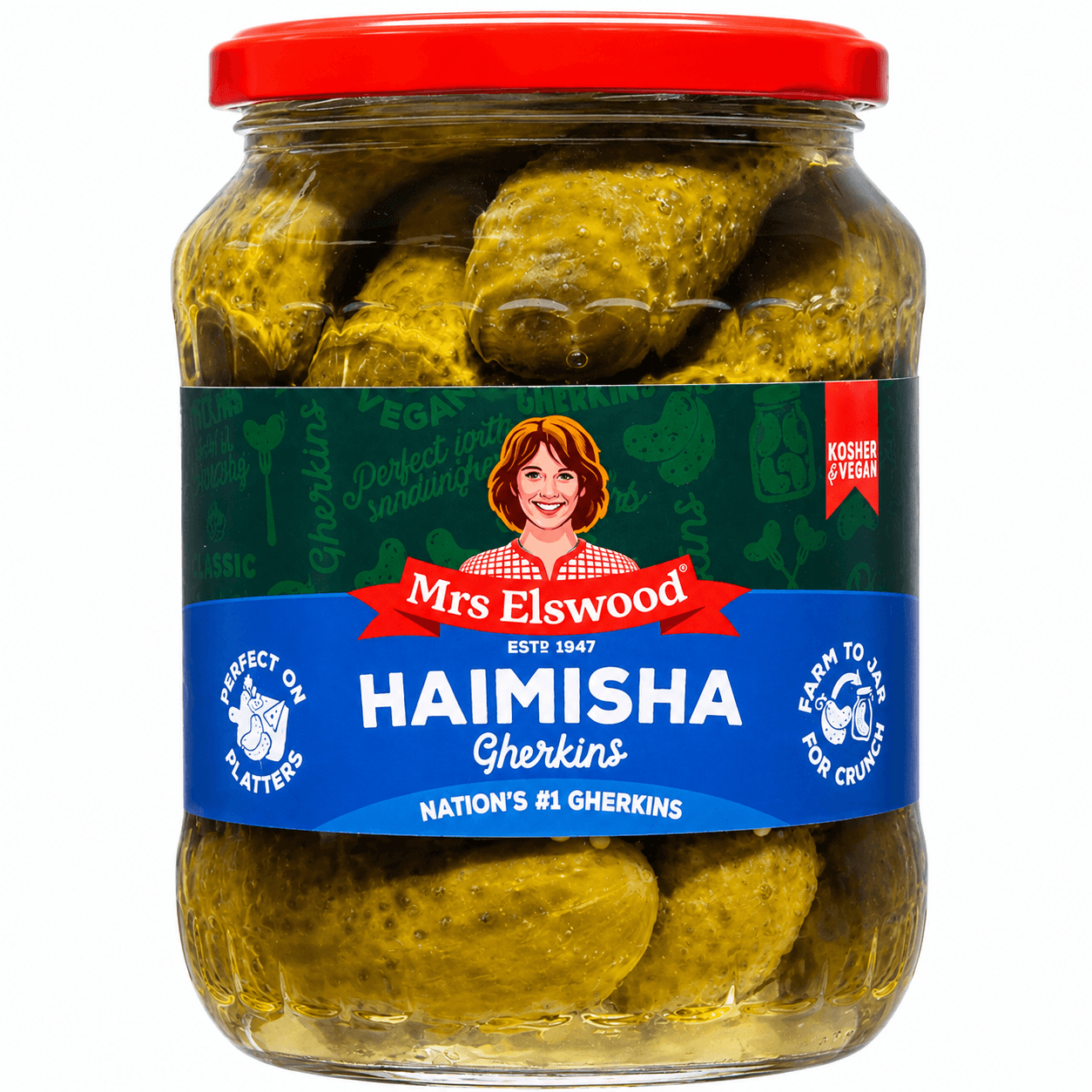 Mrs Elswood Haimisha Cucumber 670g