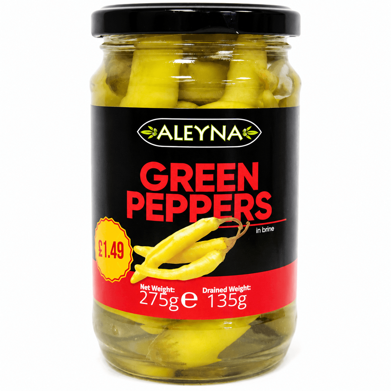 Aleyna Green Peppers Pickles 275g