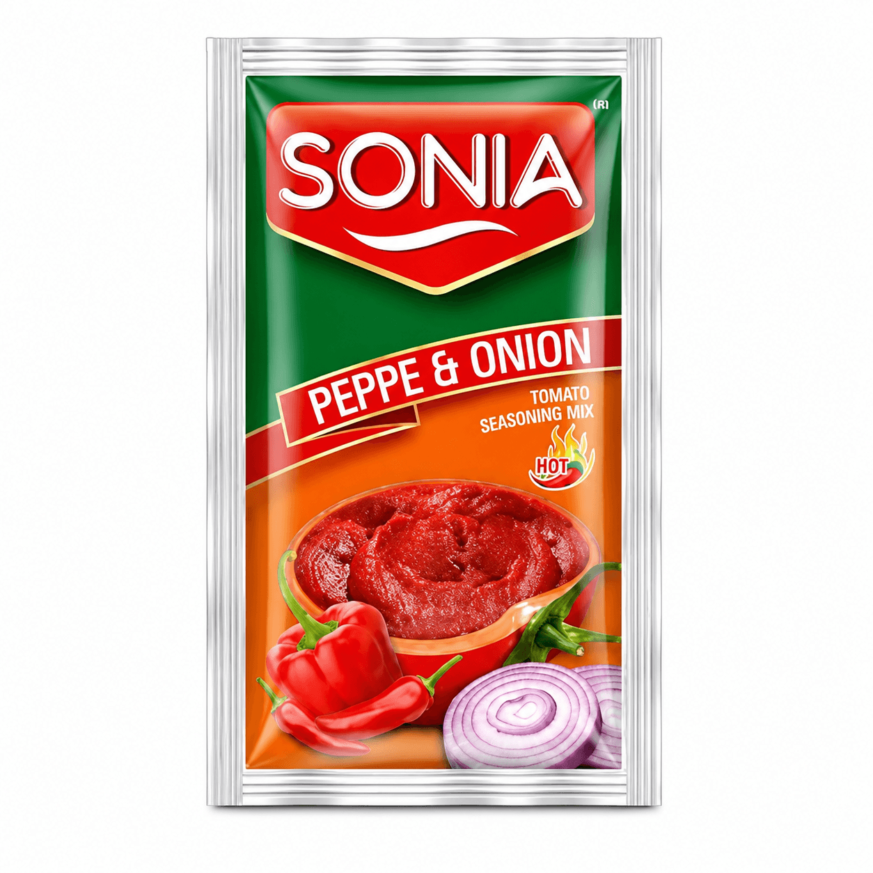 Sonia Tomato Pepper And Onion 60g