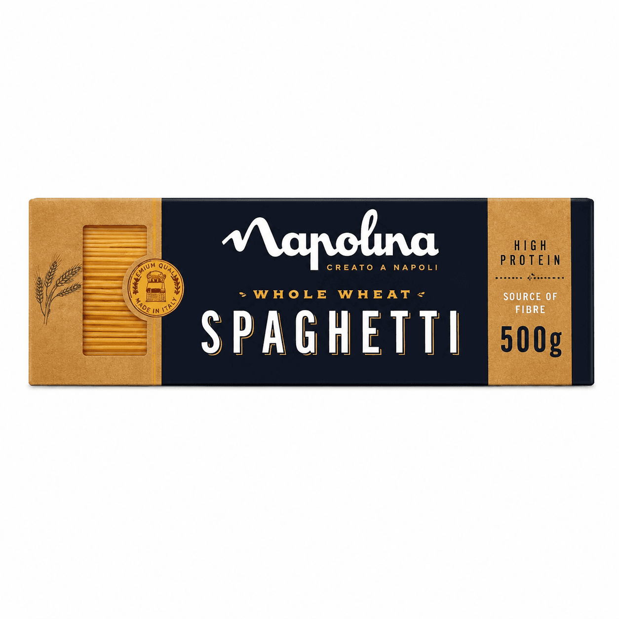 Napolina Whole Wheat Spaghetti 500g
