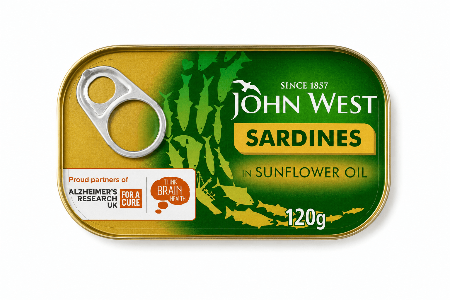 John West Sardine In Sunflower Oil 120g