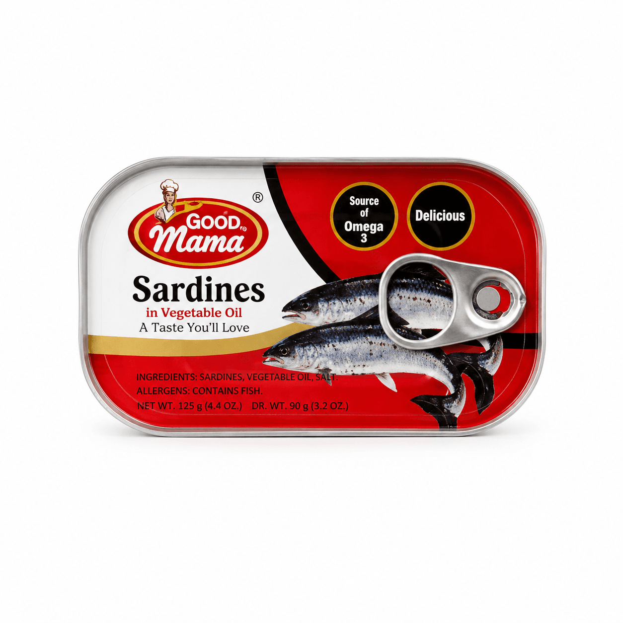Good Mama Sardine 125g