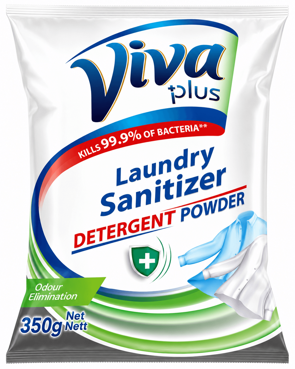 Viva Plus Laundry Sanitizer Detergent Powder 380g