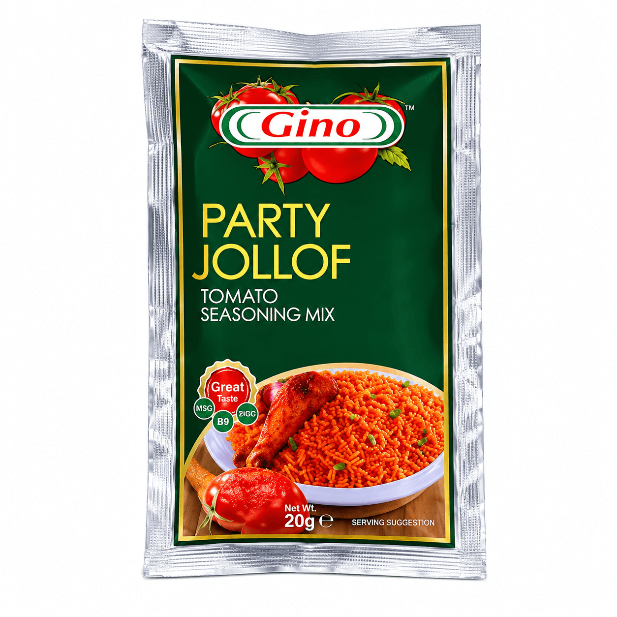 Gino Party Jollof Tomato 50g