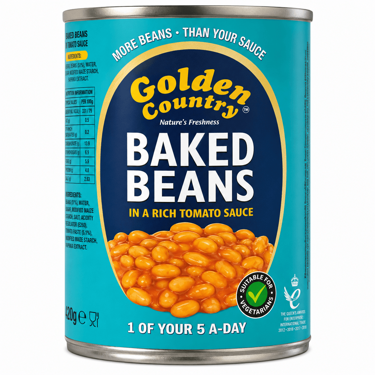 Golden Country Baked Beans 420g
