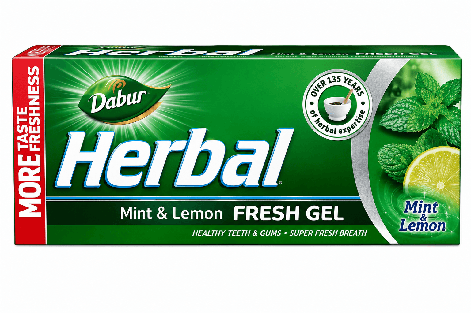 Dabur Herbal Gel Toothpaste Mint And Lemon
