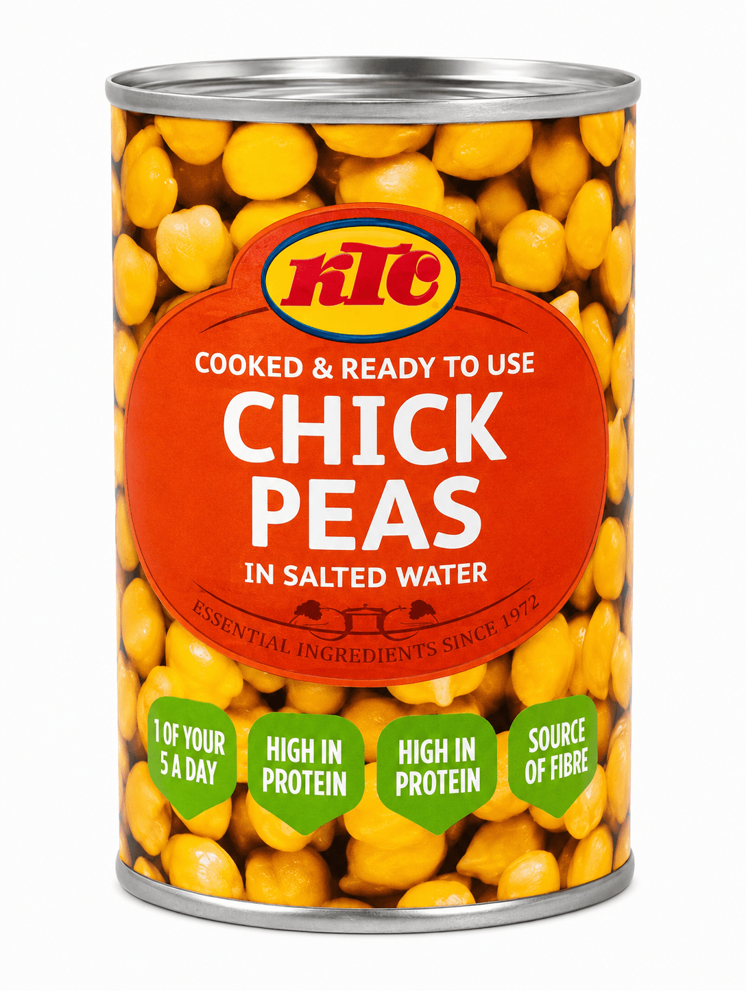 Ktc Cooked Chick Peas In Salted Water 400g