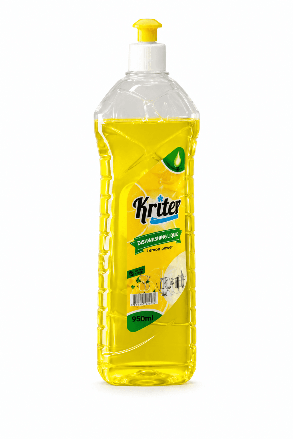 Kriter Lemon Dish Washing Liquid Soap 400ml