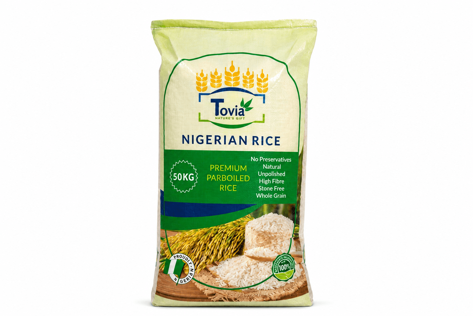 Tovia Nigerian Rice 50kg