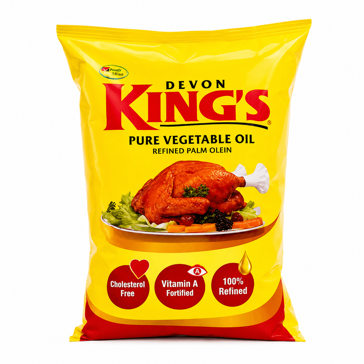 Devon King’s Vegetable Oil – 1litre (Sachet)