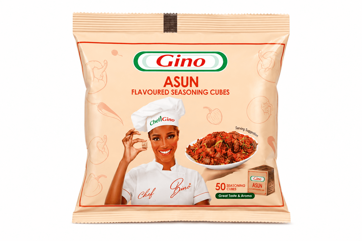 Gino Asun Bullion Sesasoning Cube 48g