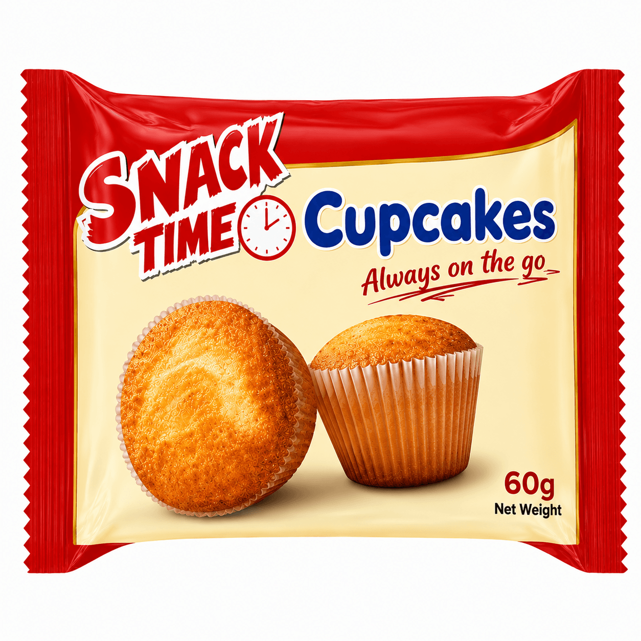 Snack Time Cupcakes 60g