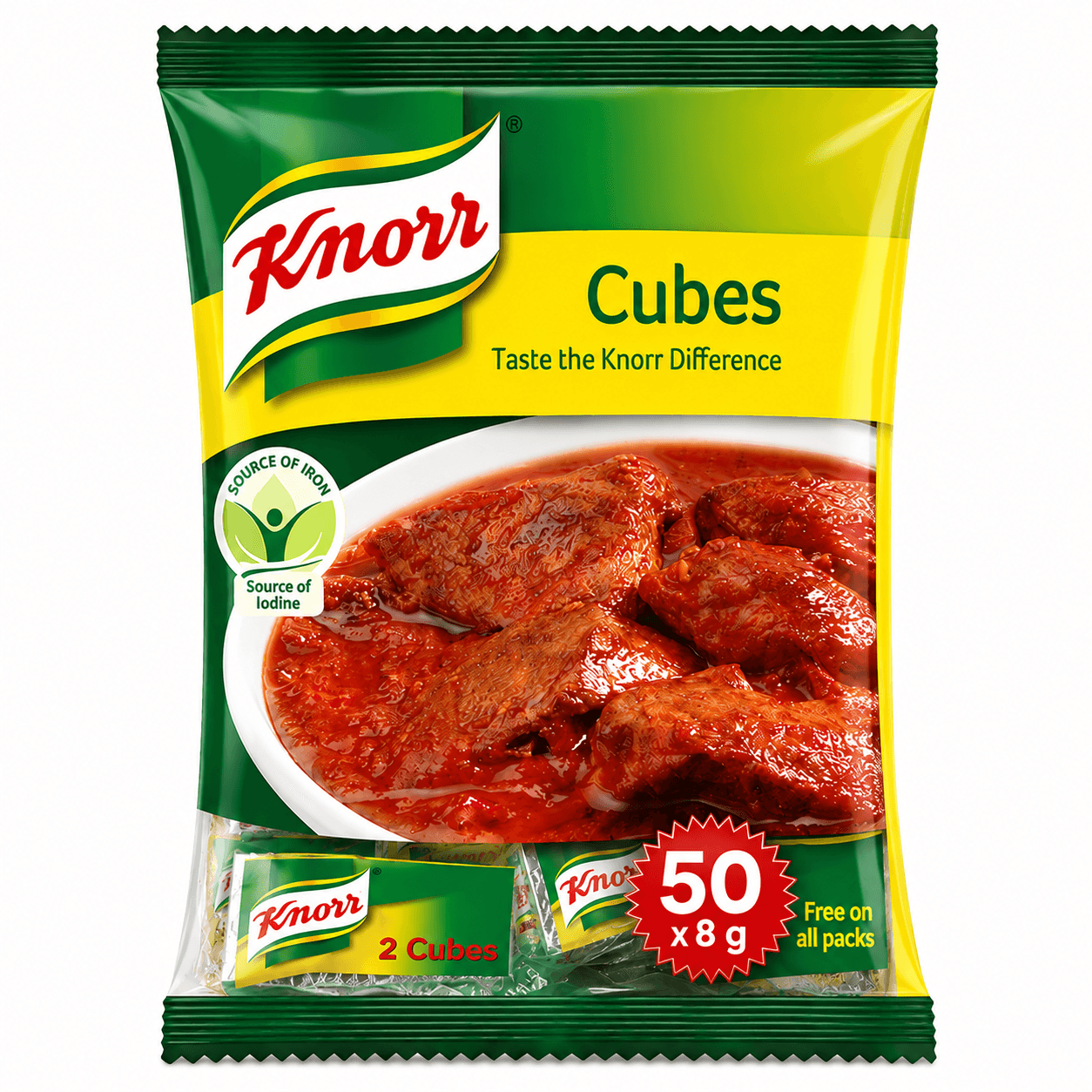 Knorr Seasoning Cubes 400g