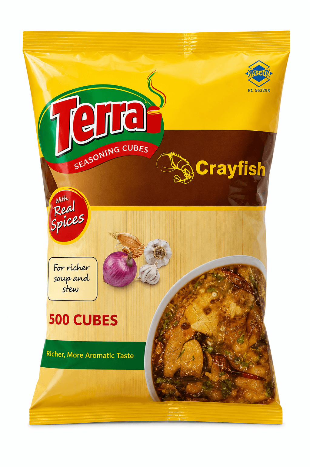 Terra Crayfish Seasoning Cubes 400g